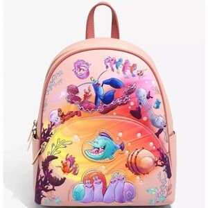 Disney Danielle Nicole Under the Sea Little Mermaid Ariel Mini Backpack